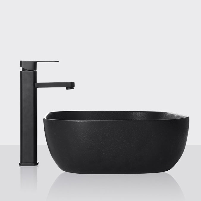 Black Trough Bathroom Sink Round Porcelain Trough Bathroom Sink
