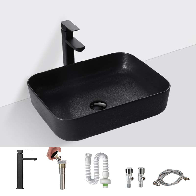 Black Trough Bathroom Sink Round Porcelain Trough Bathroom Sink