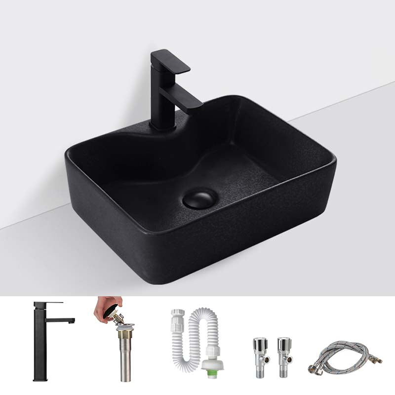 Black Trough Bathroom Sink Round Porcelain Trough Bathroom Sink