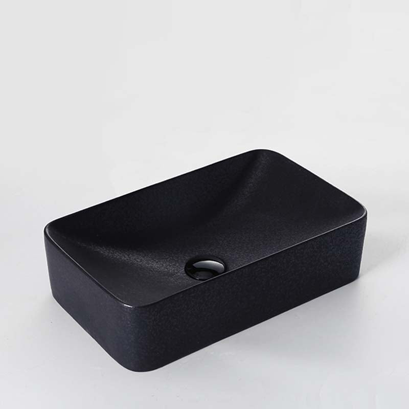 Black Trough Bathroom Sink Round Porcelain Trough Bathroom Sink