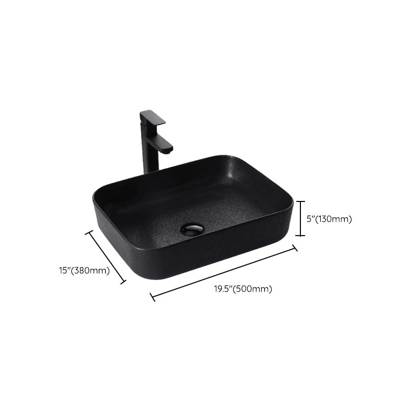 Black Trough Bathroom Sink Round Porcelain Trough Bathroom Sink