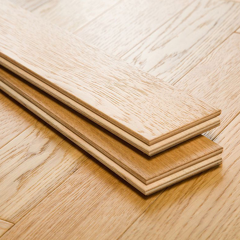 Natural Oak Laminate Floor Click-Lock Laminate Plank Flooring