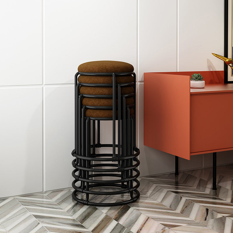 Black Modern Standard Water Resistant Round Standard for Home Decor