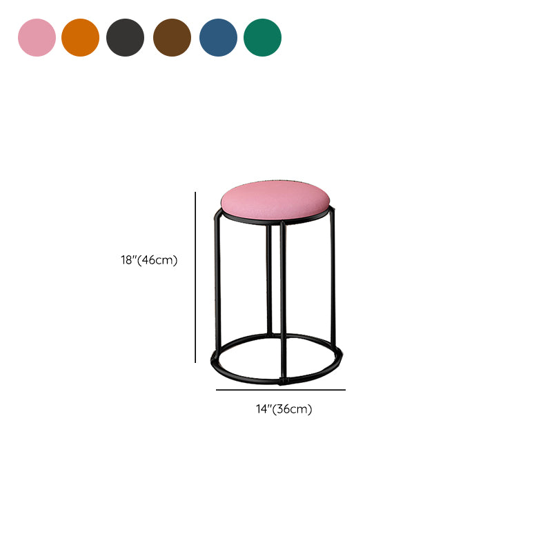 Black Modern Standard Water Resistant Round Standard for Home Decor