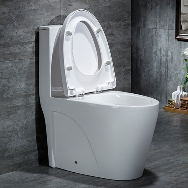 Traditional 1-Piece Toilet Floor Mounted White Urine Toilet for Bathroom
