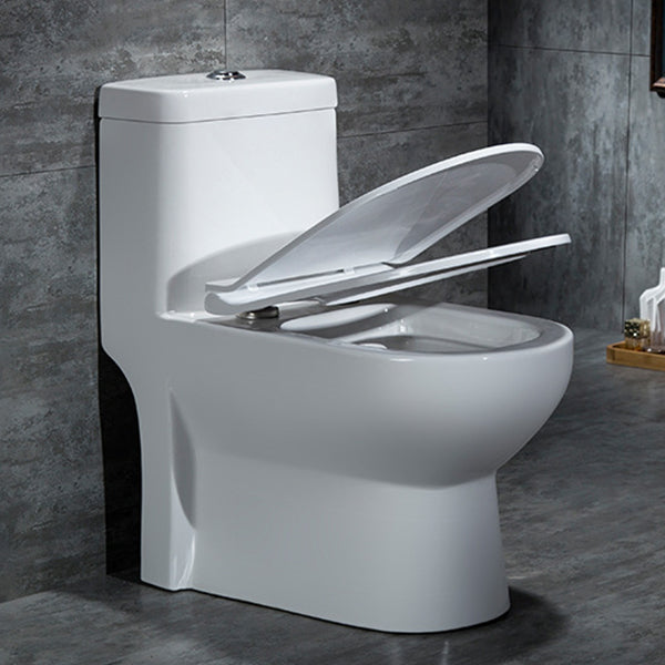 Traditional 1-Piece Toilet Floor Mounted White Urine Toilet for Bathroom