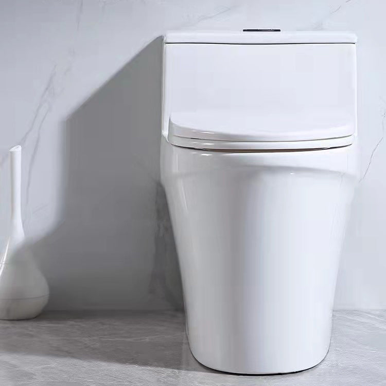 Modern All-In-One Toilet Bowl Floor Mounted White Urine Toilet with Seat for Bathroom
