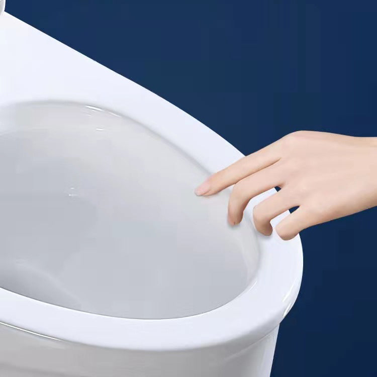 Modern All-In-One Toilet Bowl Floor Mounted White Urine Toilet with Seat for Bathroom