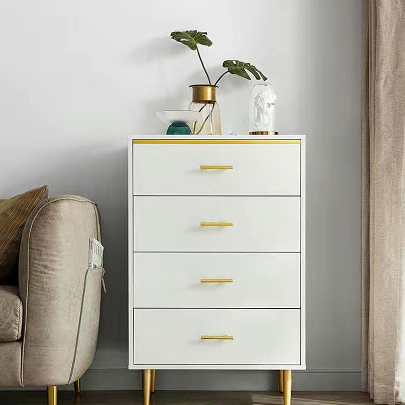 Wooden Chest Classic Glam Storage Chest Dresser with Drawers