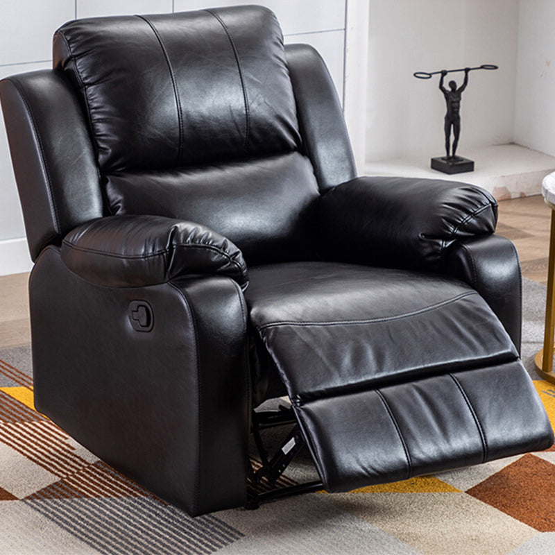 Traditional 35.43" Wide Standard Recliner Swivel Base Recliner Chair