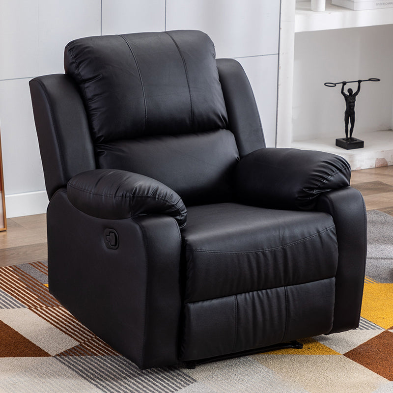 Traditional 35.43" Wide Standard Recliner Swivel Base Recliner Chair