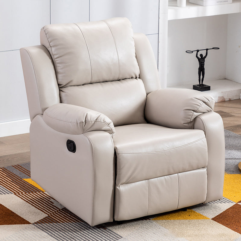 Traditional 35.43" Wide Standard Recliner Swivel Base Recliner Chair