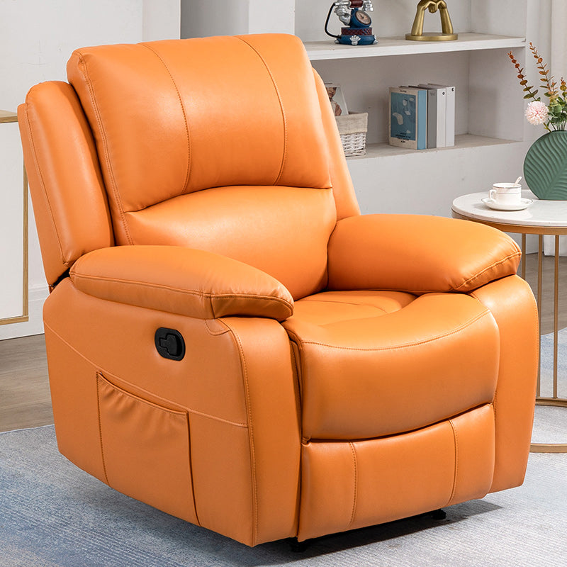 Solid Color Recliner Chair Massage Stain Resistant Standard Recliner