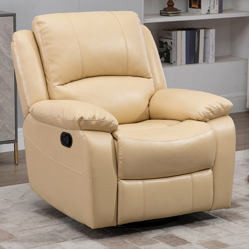 Solid Color Recliner Chair Massage Stain Resistant Standard Recliner