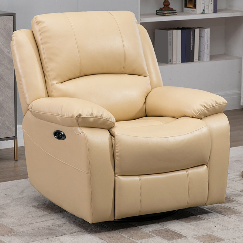 Solid Color Recliner Chair Massage Stain Resistant Standard Recliner