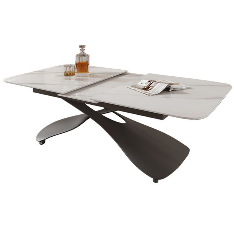 No Distressing Slate Coffee Table Rectangle Cocktail Table for Bedroom