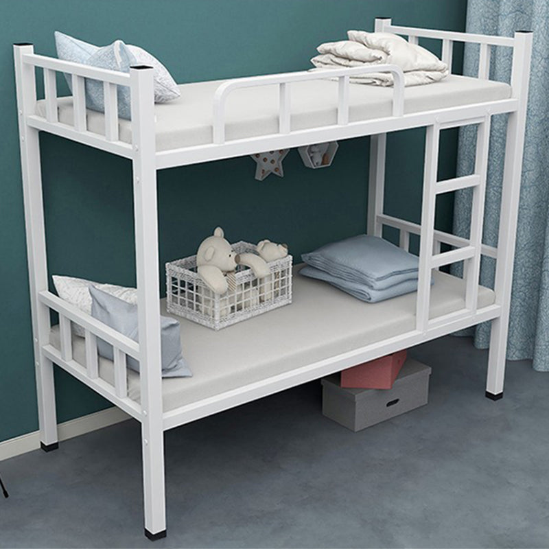 Contemporary Bunk Bed Solid Color Metal Bunk Bed with Custom Gold Legs