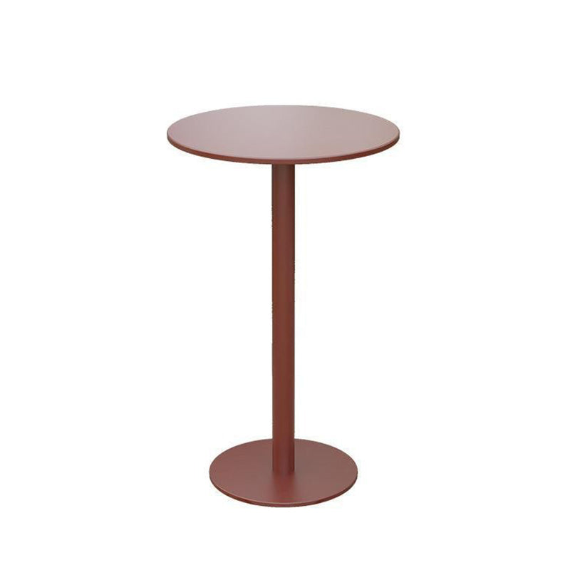 Modern Outdoor Bar Height Set 1/2/3/4 Pcs Metal Matte Finish Bar Set