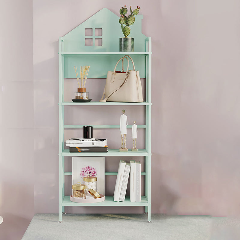 Urban Open Shelf Bookcase Metal Shelves Included Bookshelf for Study Room
