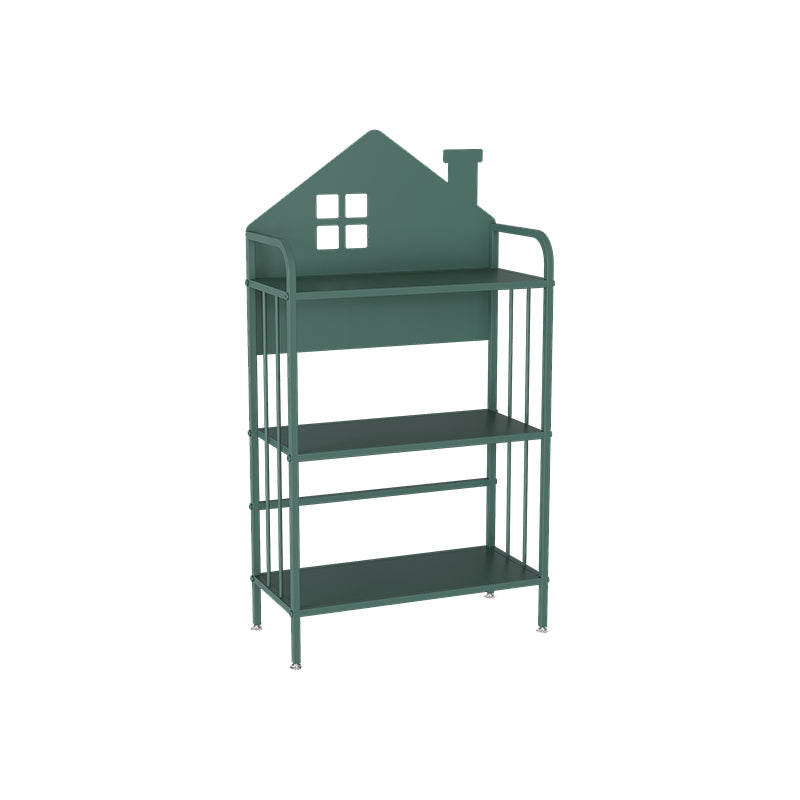 Urban Open Shelf Bookcase Metal Shelves Included Bookshelf for Study Room