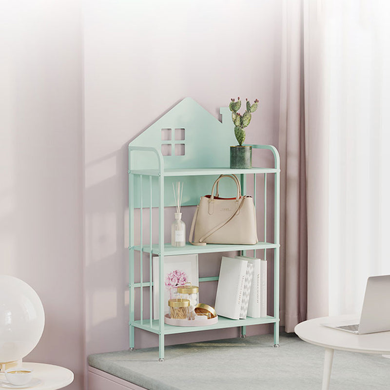 Urban Open Shelf Bookcase Metal Shelves Included Bookshelf for Study Room