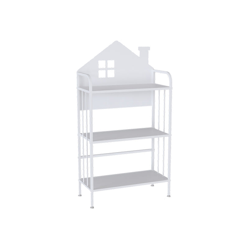 Urban Open Shelf Bookcase Metal Shelves Included Bookshelf for Study Room