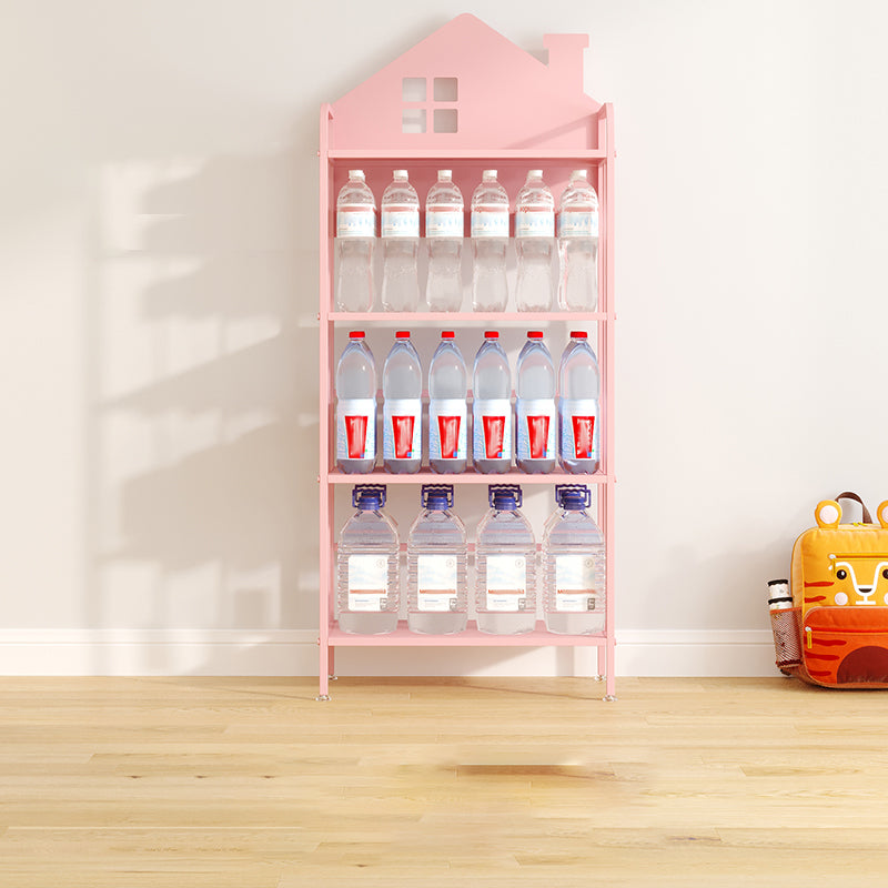 Urban Open Shelf Bookcase Metal Shelves Included Bookshelf for Study Room