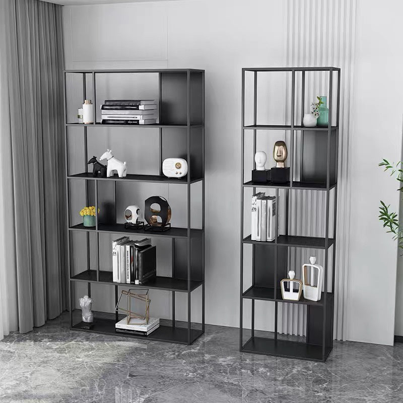 Urban Metal Open Shelf Bookcase Shelves Included Bookshelf for Study Room