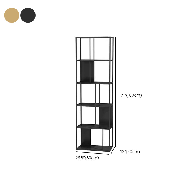 Urban Metal Open Shelf Bookcase Shelves Included Bookshelf for Study Room