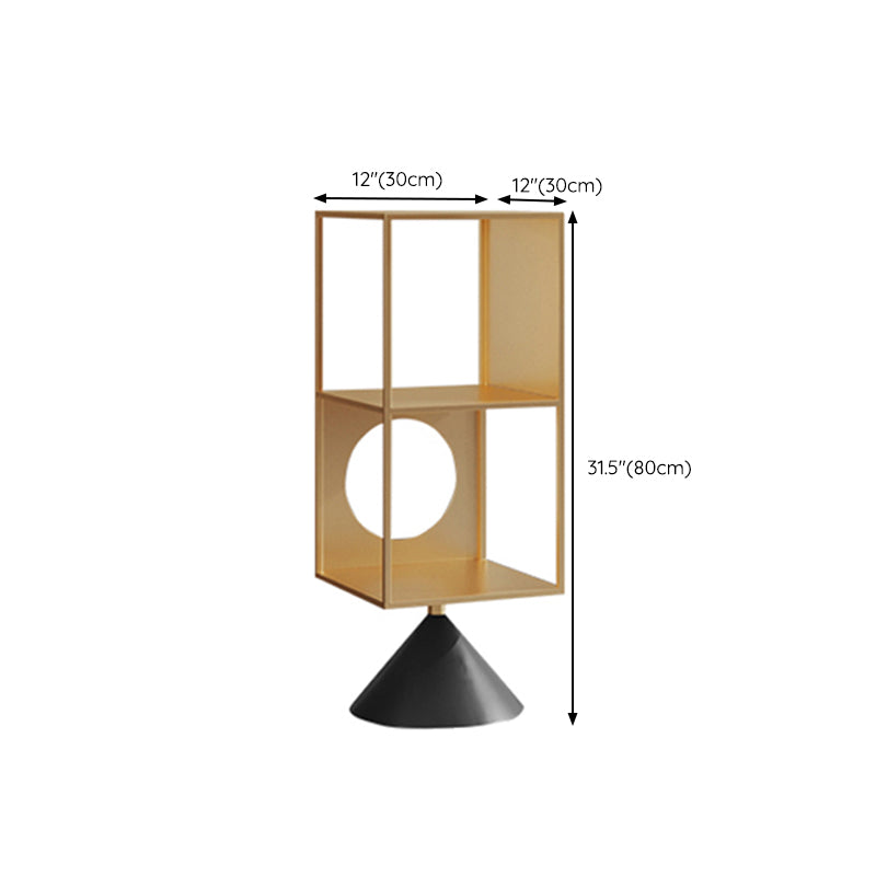 Modern Standard Book Shelf Metal Open Shelf Bookcase with Shelves for Home Office