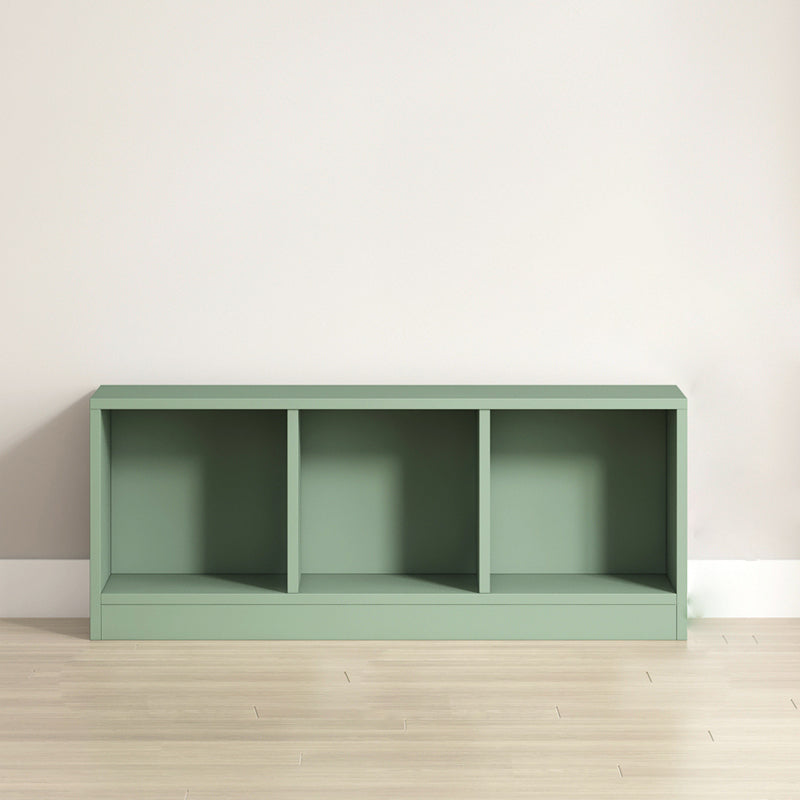 Contemporary Closed Back Bookcase Standard Wooden Bookshelf with Shelves