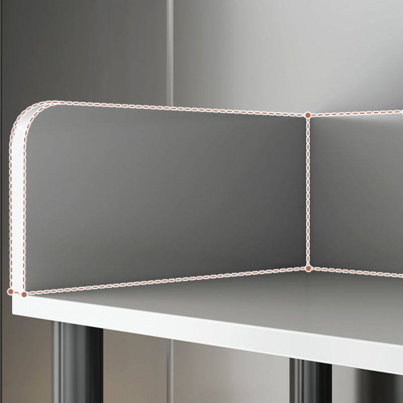 Engineered Wood Standard Bookshelf Open Back Bookcase with Shelves