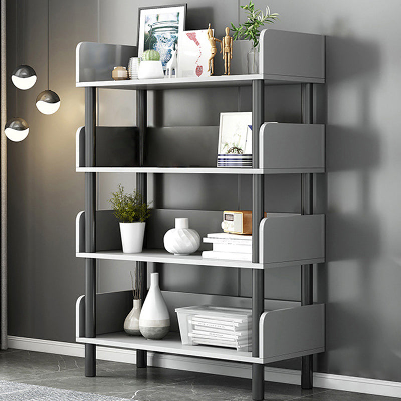 Engineered Wood Standard Bookshelf Open Back Bookcase with Shelves