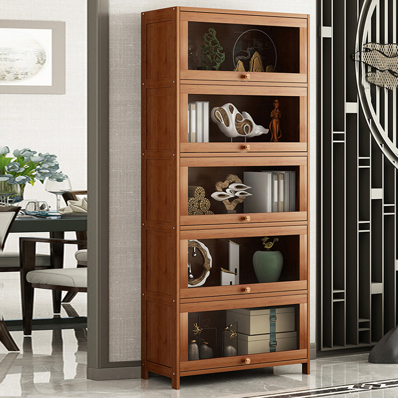 Urban Shelf Bookcase Engineered Wood Book Shelf with Cabinets for Study Room