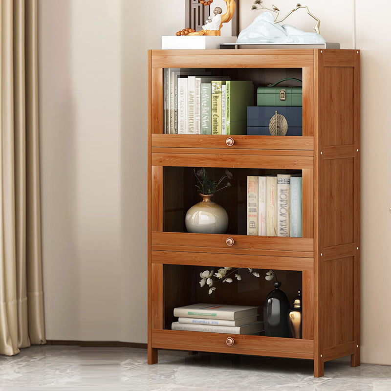 Urban Shelf Bookcase Engineered Wood Book Shelf with Cabinets for Study Room