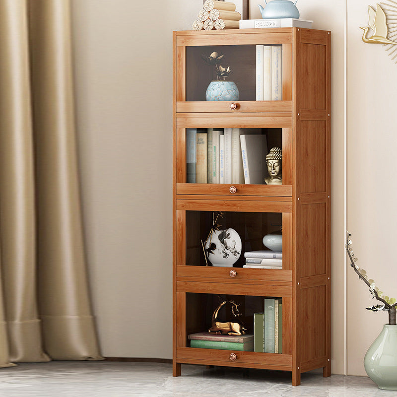 Urban Shelf Bookcase Engineered Wood Book Shelf with Cabinets for Study Room