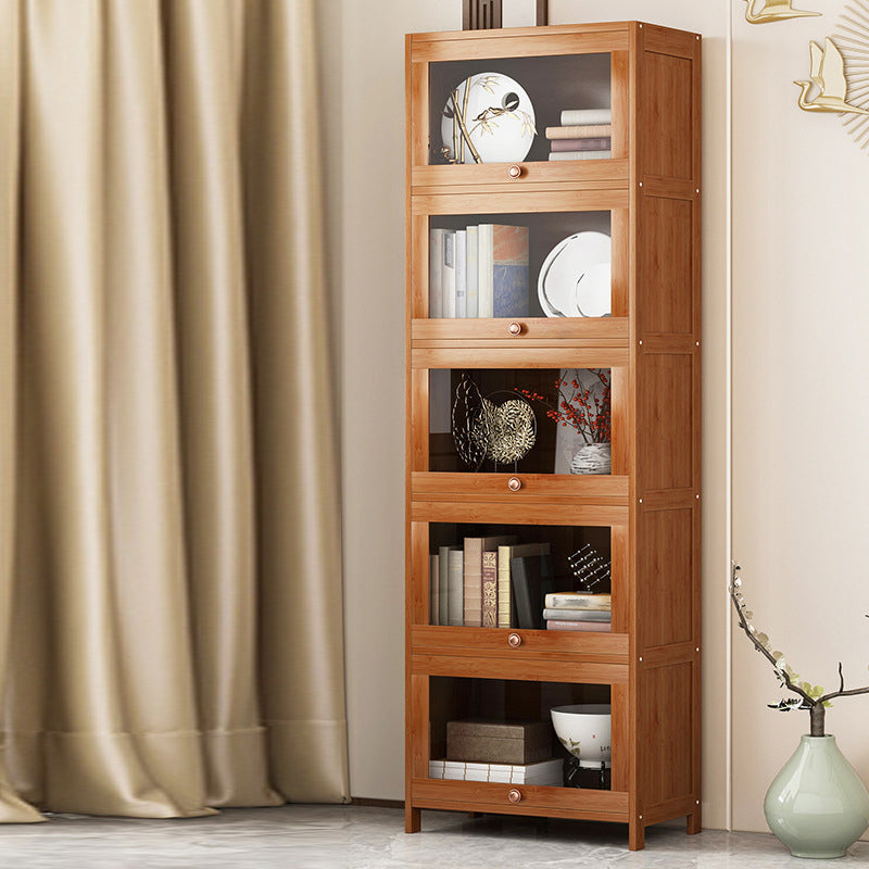 Urban Shelf Bookcase Engineered Wood Book Shelf with Cabinets for Study Room