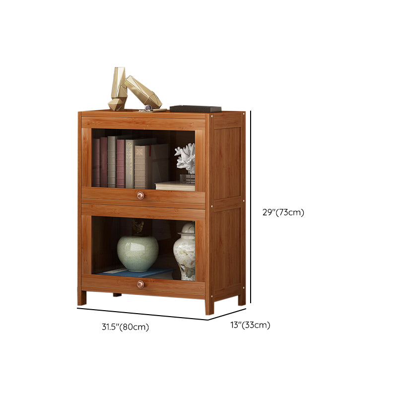 Urban Shelf Bookcase Engineered Wood Book Shelf with Cabinets for Study Room