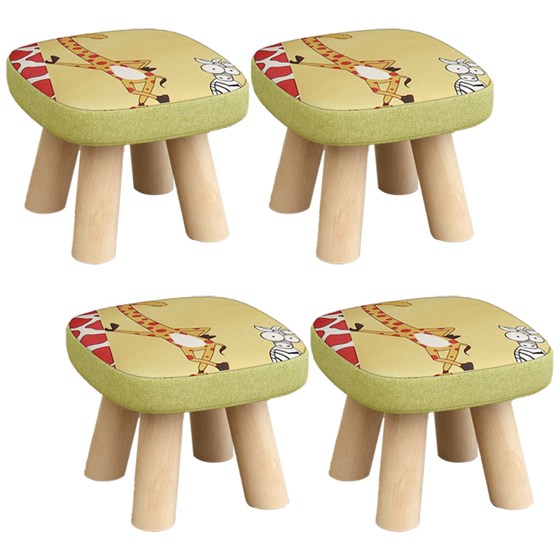 Modern Wooden Standard Trea Resistant Solid Color Indoor Standard