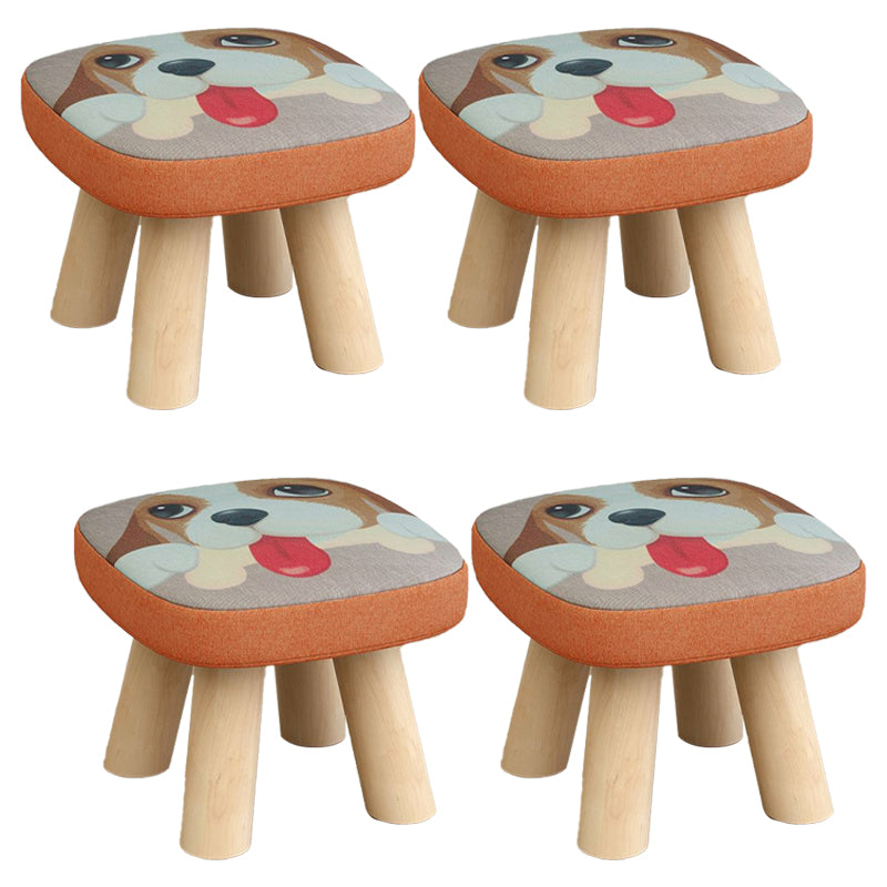 Modern Wooden Standard Trea Resistant Solid Color Indoor Standard