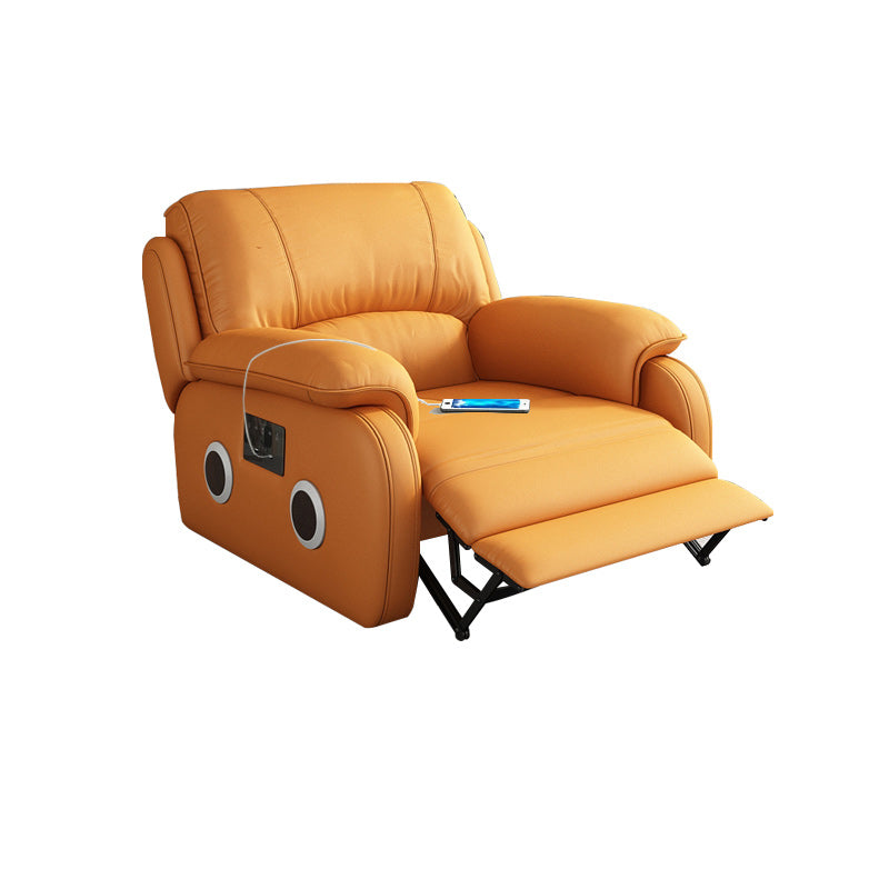 USB Charge Port Standard Recliner Swivel Base Recliner Chair