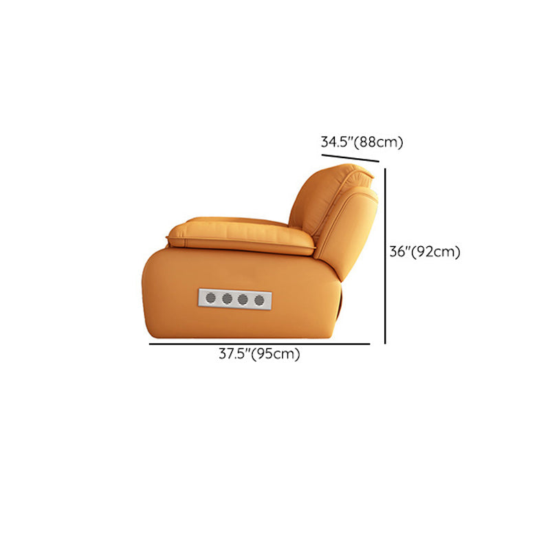 USB Charge Port Standard Recliner Swivel Base Recliner Chair