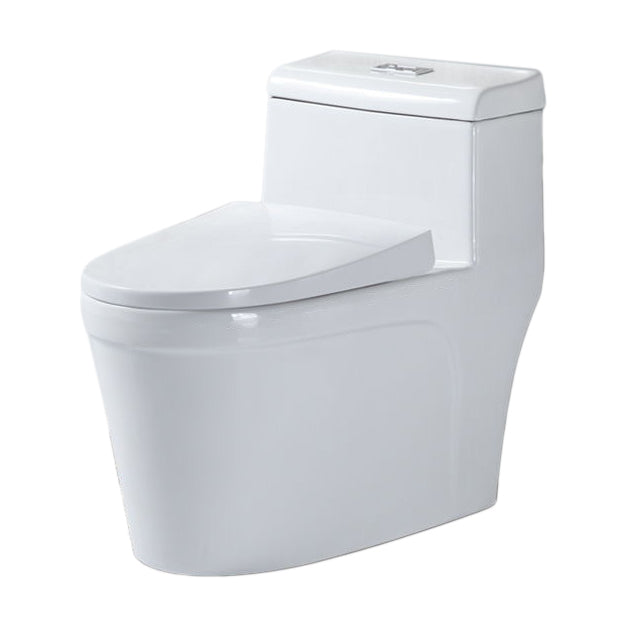 Modern All-In-One Toilet Bowl Floor Mount White Urine Toilet for Washroom