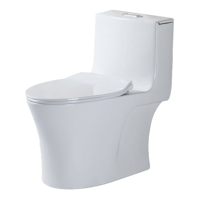 Modern All-In-One Toilet Bowl Floor Mount White Urine Toilet for Washroom