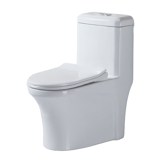 Modern All-In-One Toilet Bowl Floor Mount White Urine Toilet for Washroom