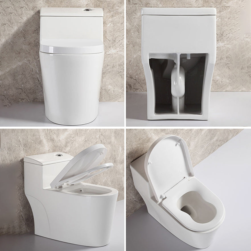 Modern All-In-One Toilet Bowl Floor Mount White Urine Toilet for Washroom