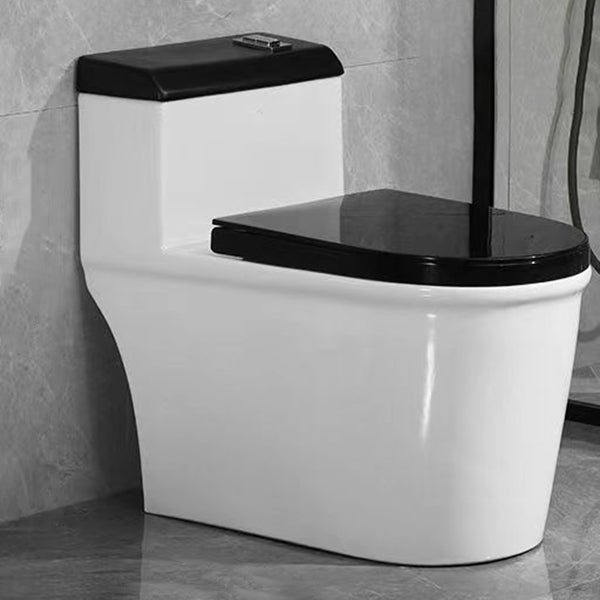Modern 1-Piece Toilet Bowl Floor Mount White Urine Toilet for Washroom