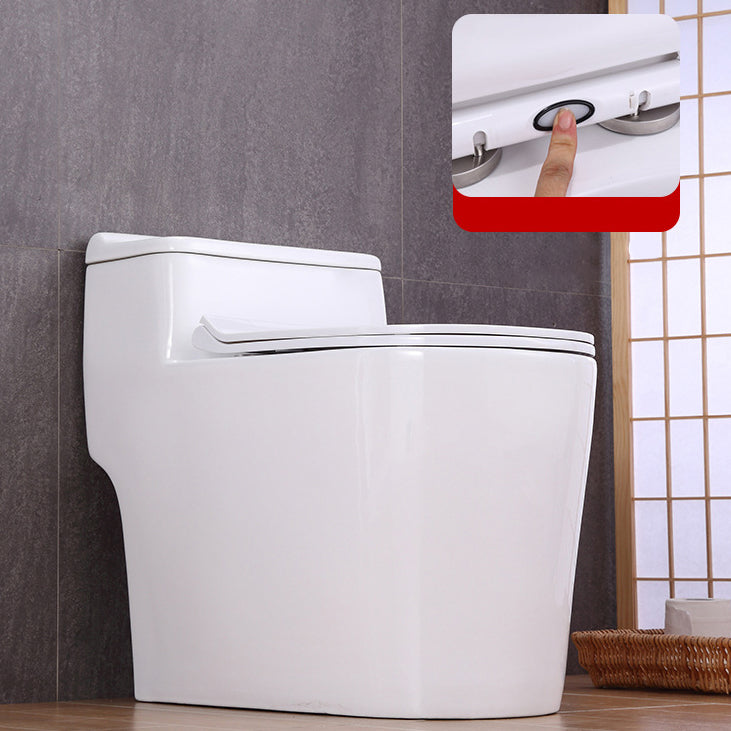 Traditional All-In-One Toilet Bowl Floor Mounted Urine Toilet with Seat for Bathroom