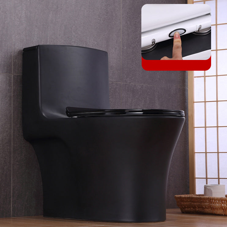 Traditional All-In-One Toilet Bowl Floor Mounted Urine Toilet with Seat for Bathroom