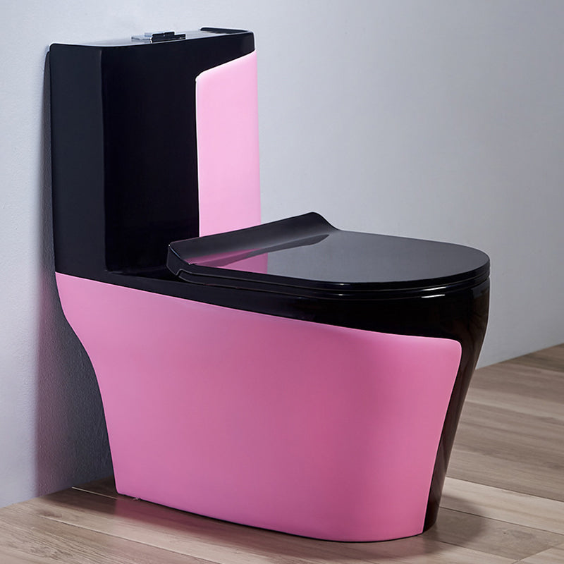 Modern All-In-One Toilet Bowl Floor Mounted Urine Toilet with Seat for Bathroom